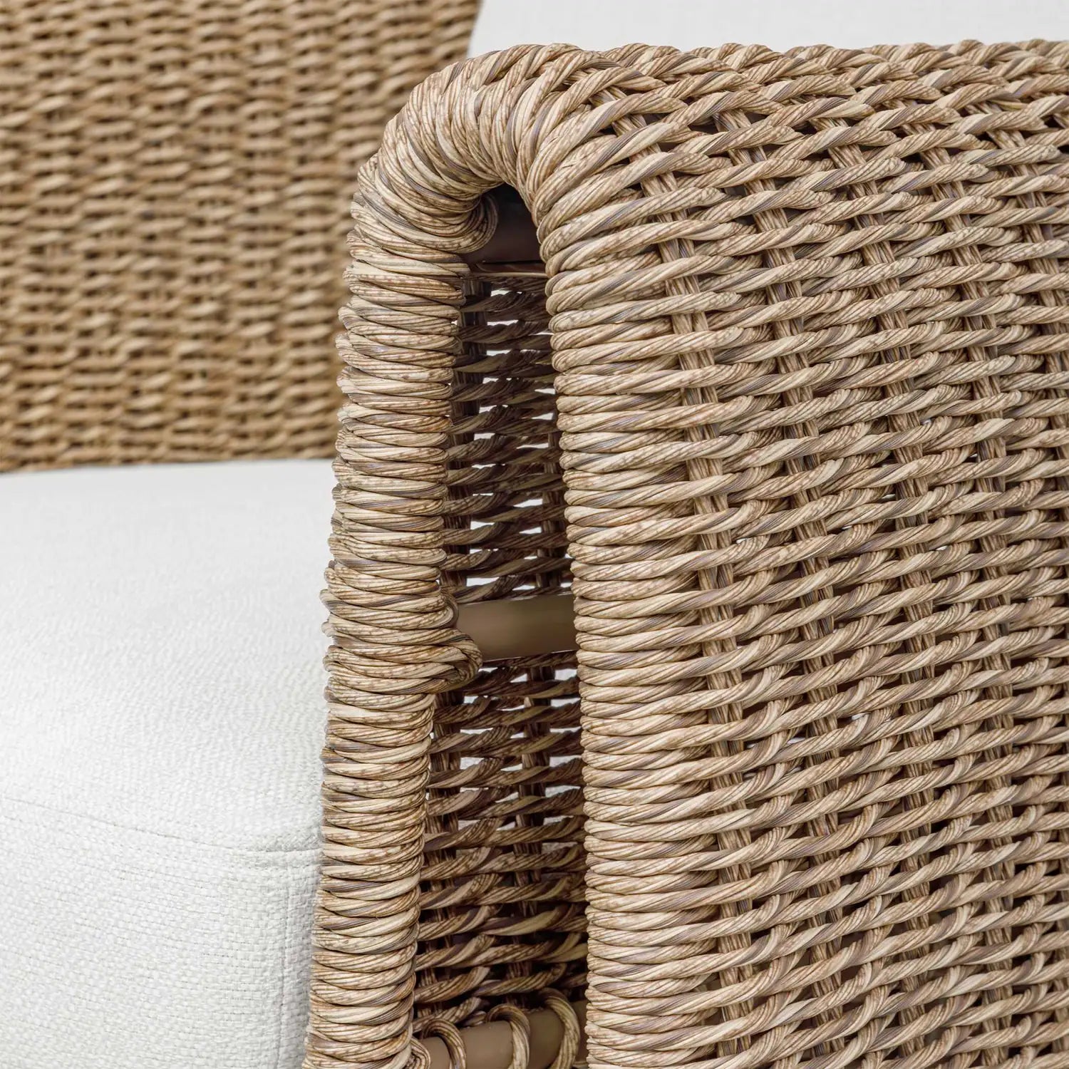 UTTERMOST Tropic Flax Outdoor Lounge Chair - Decorative Accents