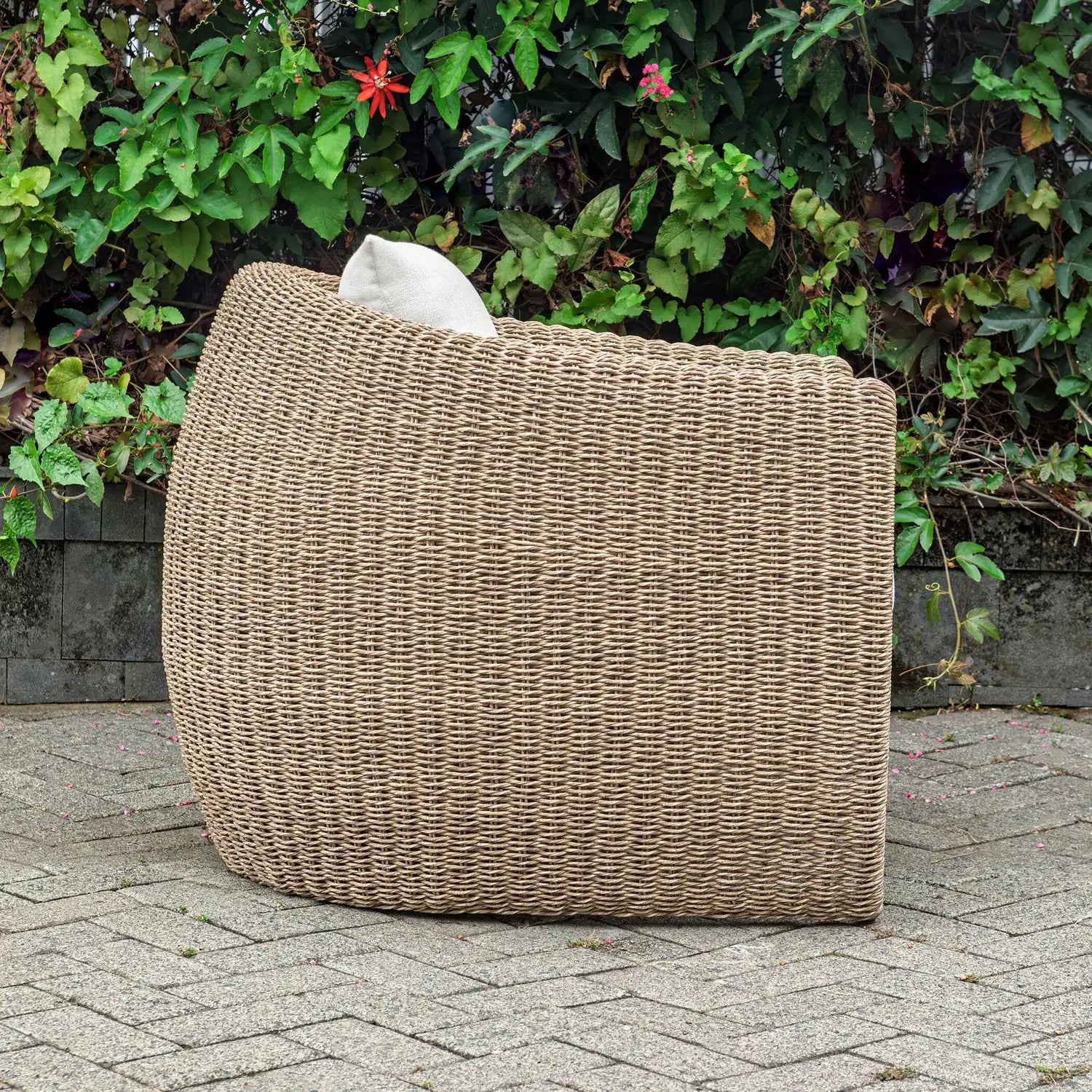 UTTERMOST Tropic Flax Outdoor Lounge Chair - Decorative Accents