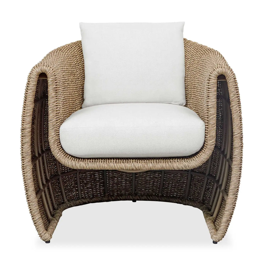 UTTERMOST Tropic Flax Outdoor Lounge Chair - Decorative Accents