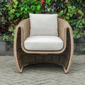 UTTERMOST TROPIC FLAX OUTDOOR LOUNGE CHAIR - Decorative Accents