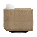 UTTERMOST Santorini Outdoor Swivel Lounge Chair - Decorative Accents
