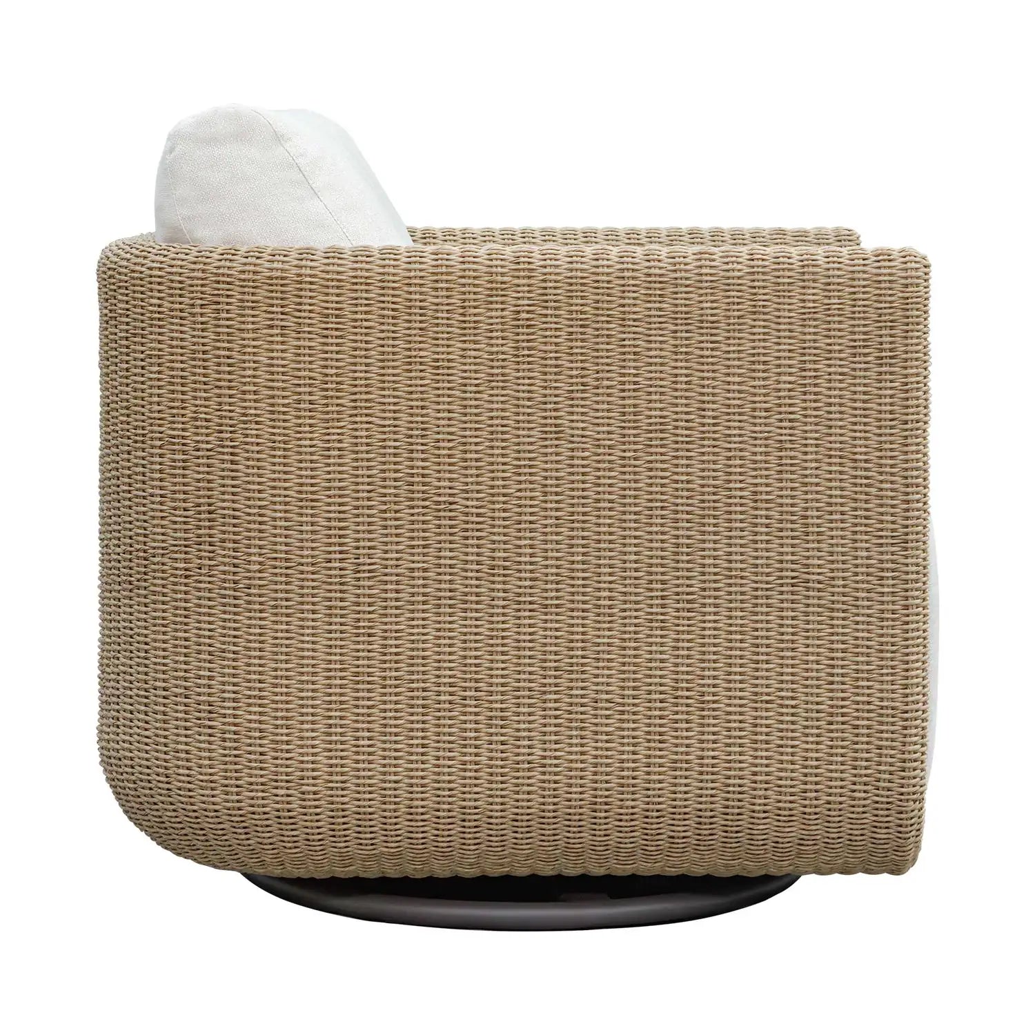 UTTERMOST Santorini Outdoor Swivel Lounge Chair - Decorative Accents