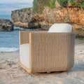 UTTERMOST Santorini Outdoor Swivel Lounge Chair - Decorative Accents