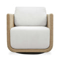 UTTERMOST Santorini Outdoor Swivel Lounge Chair - Decorative Accents
