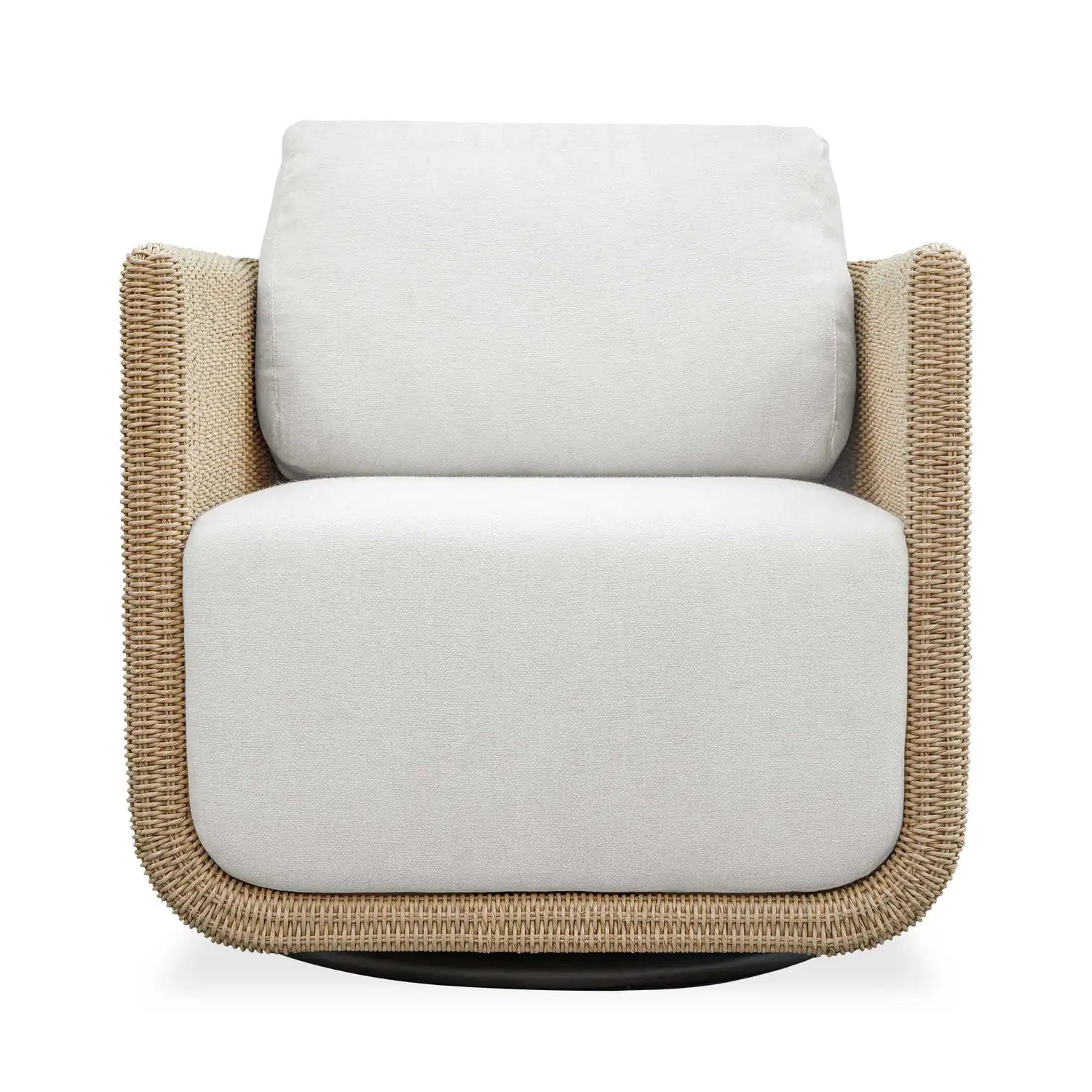 UTTERMOST Santorini Outdoor Swivel Lounge Chair - Decorative Accents