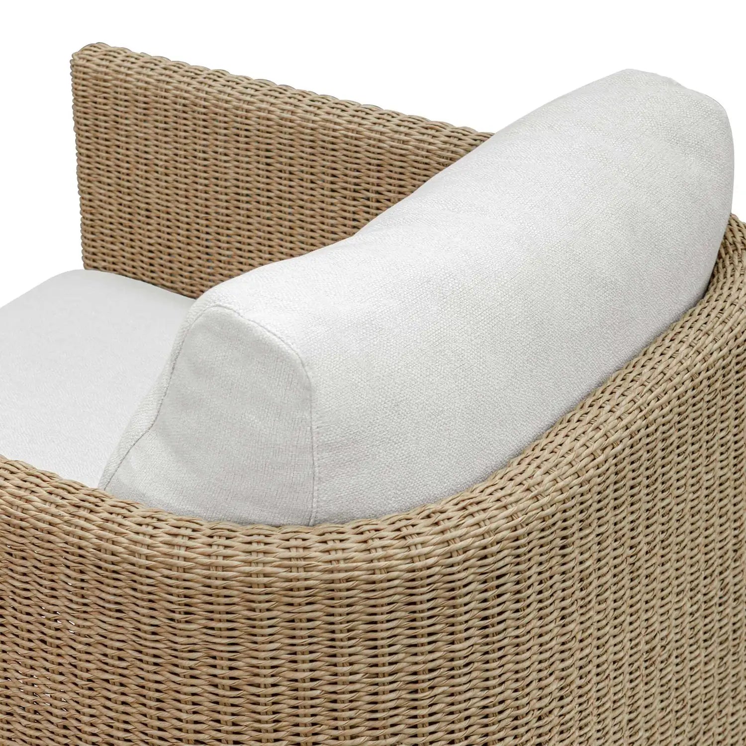 UTTERMOST Santorini Outdoor Swivel Lounge Chair - Decorative Accents