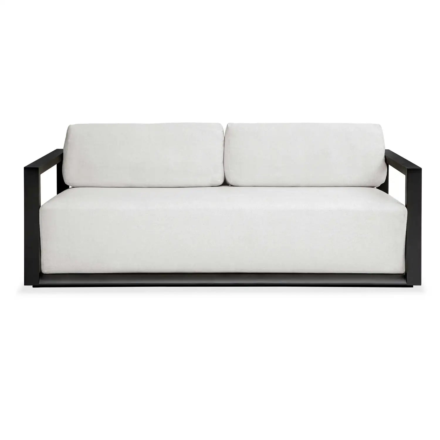 UTTERMOST Remsen Outdoor Black/Oyster Sofa - Decorative Accents