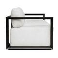 UTTERMOST Remsen Outdoor Black/Oyster Sofa - Decorative Accents