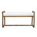 UTTERMOST Araiza Fabric Bench - Decorative Accents