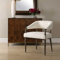 UTTERMOST Austell Shearling Dining Chair - Decorative Accents