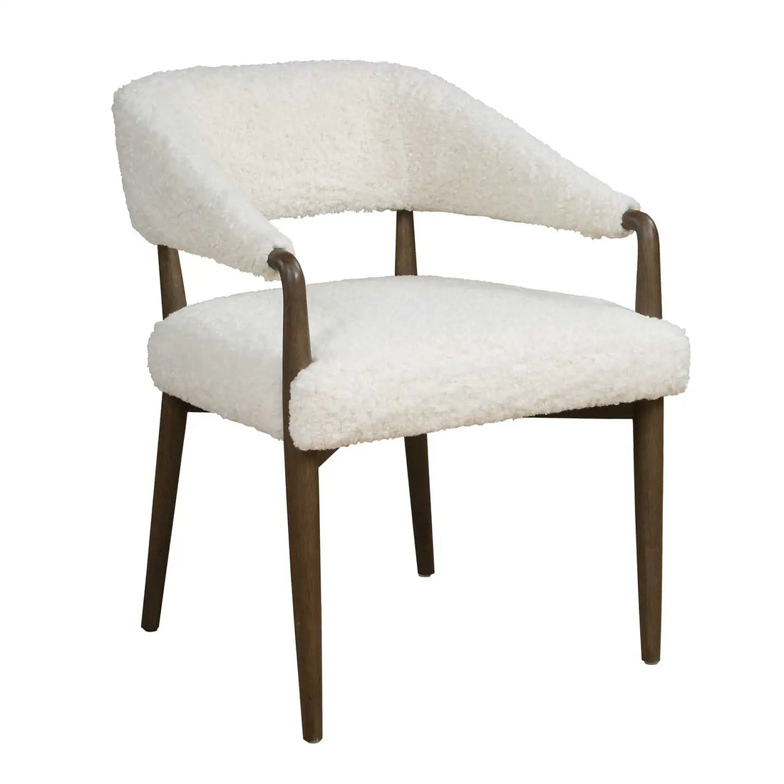 UTTERMOST Austell Shearling Dining Chair - Decorative Accents