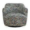 UTTERMOST Ansel Tapestry Swivel Chair - Decorative Accents