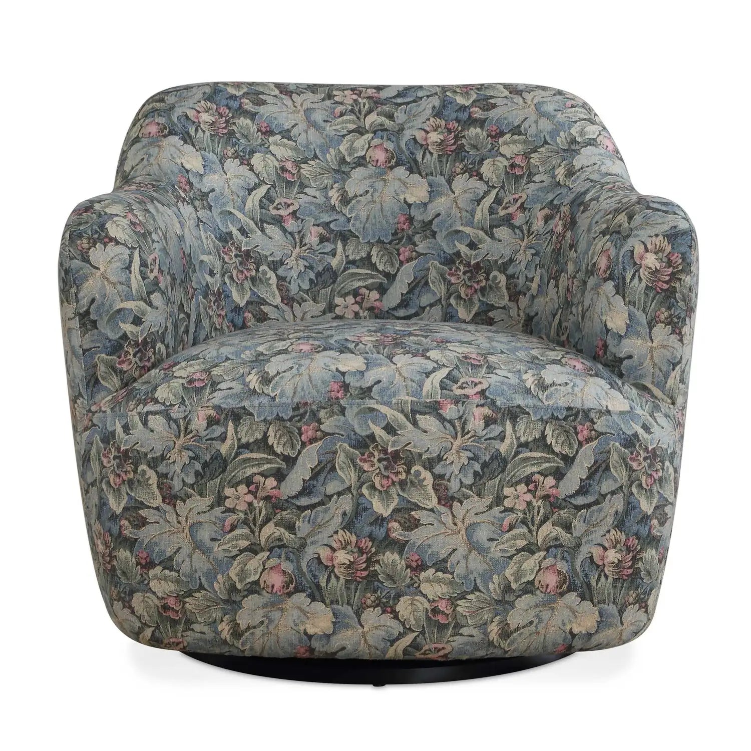 UTTERMOST Ansel Tapestry Swivel Chair - Decorative Accents