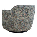 UTTERMOST Ansel Tapestry Swivel Chair - Decorative Accents