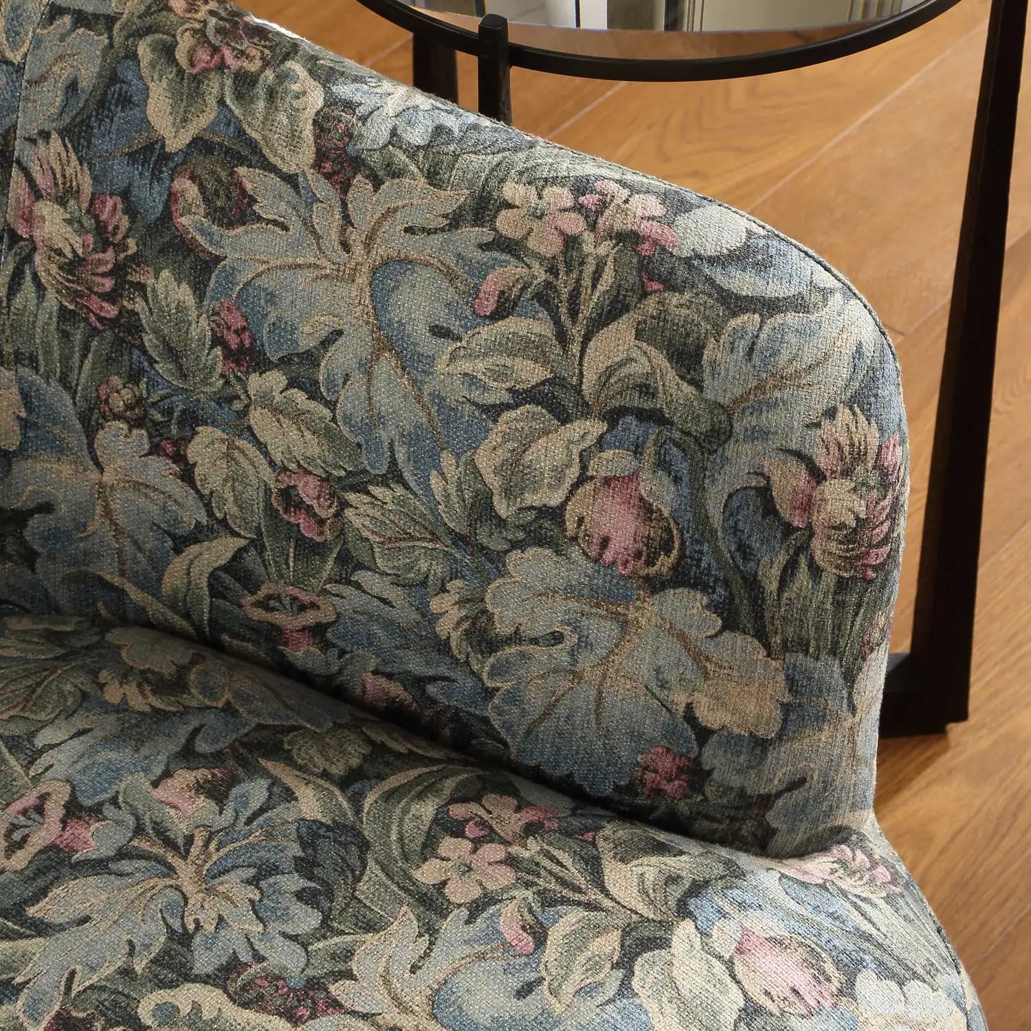 UTTERMOST Ansel Tapestry Swivel Chair - Decorative Accents