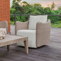 UTTERMOST Sunset Outdoor Swivel Lounge Chair - Decorative Accents