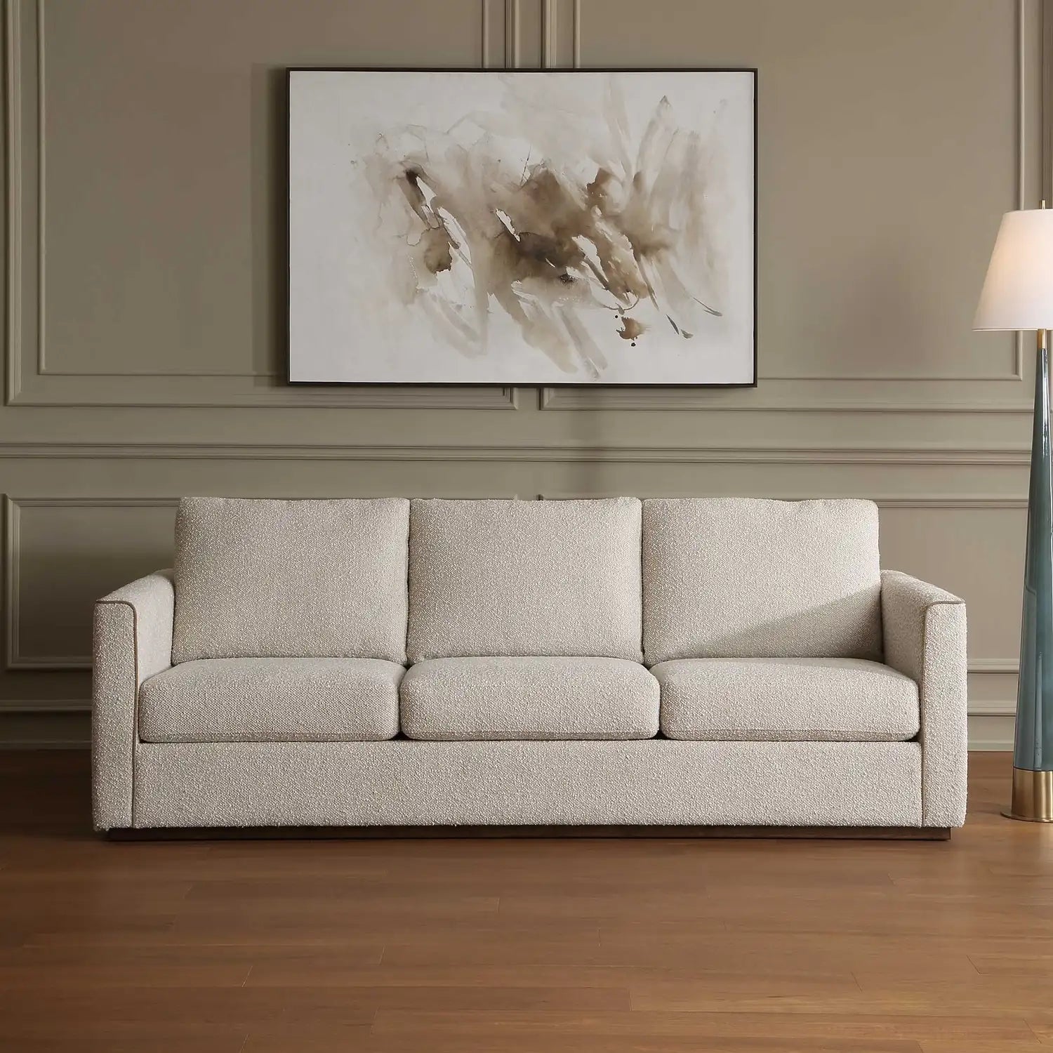 UTTERMOST Lorien Boucle Sofa - Decorative Accents