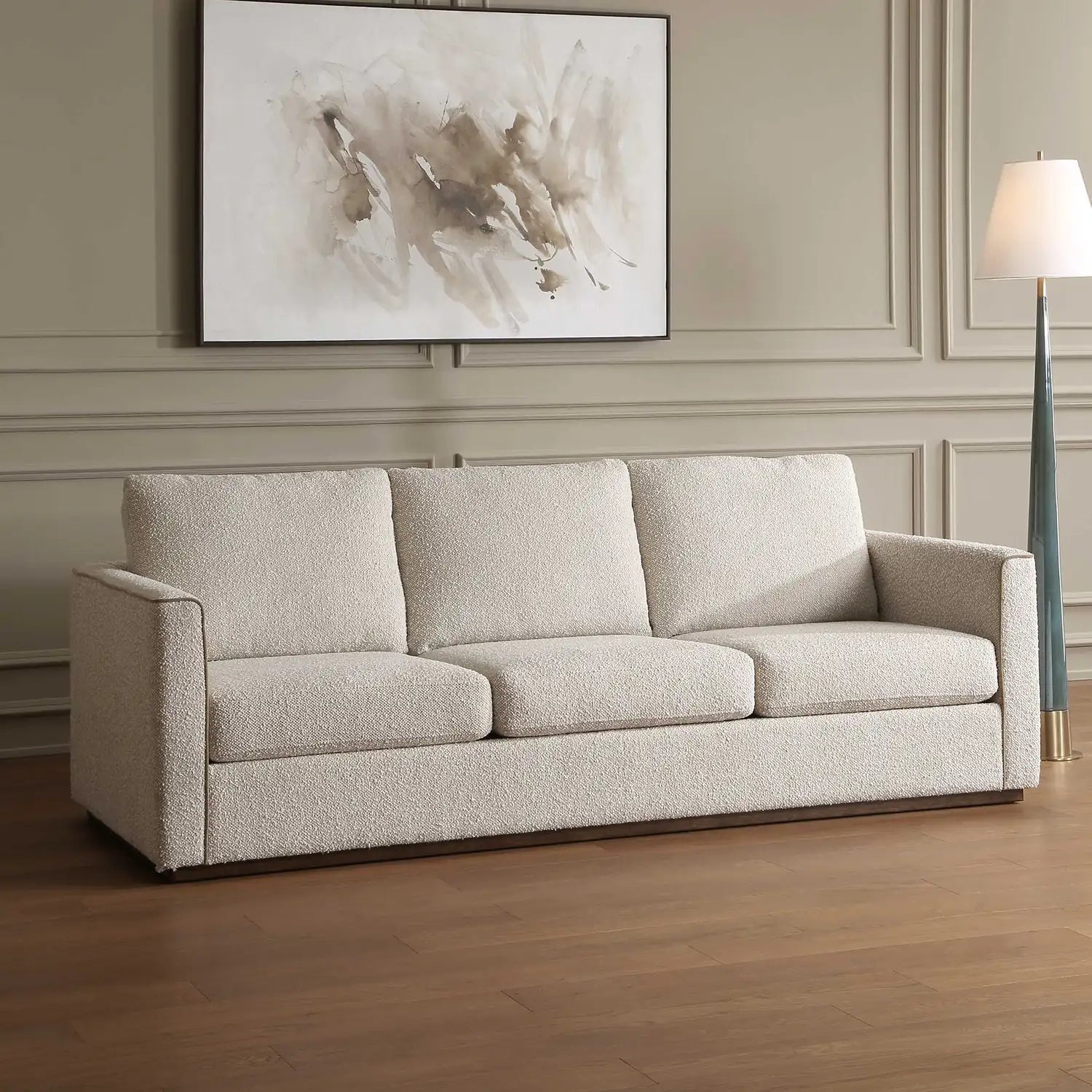 UTTERMOST Lorien Boucle Sofa - Decorative Accents