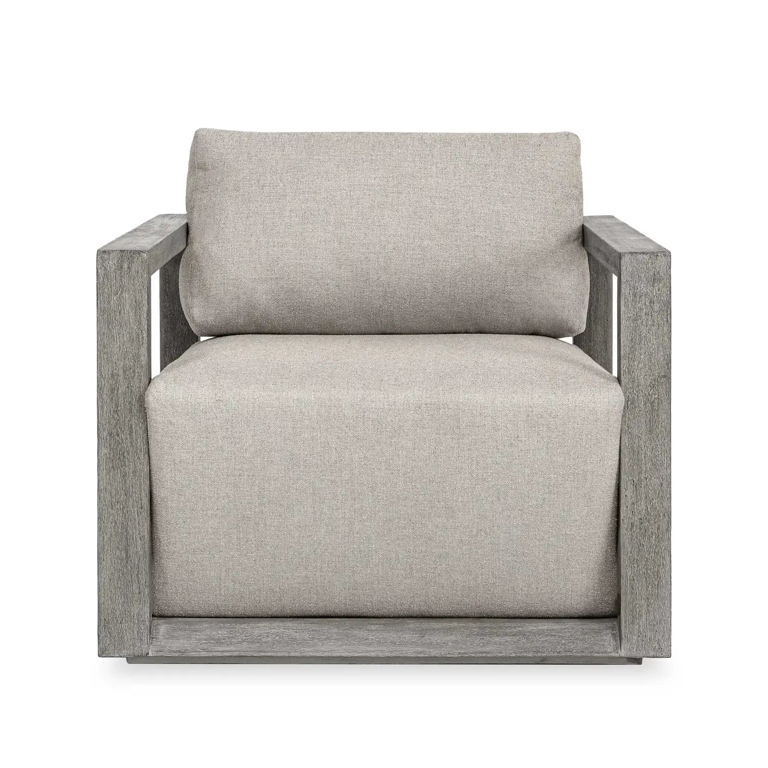 UTTERMOST Remsen Outdoor Gray/Dove Lounge Chair - Decorative Accents