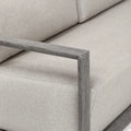 UTTERMOST Remsen Outdoor Gray/Dove Sofa - Decorative Accents
