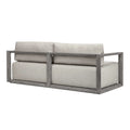 UTTERMOST Remsen Outdoor Gray/Dove Sofa - Decorative Accents