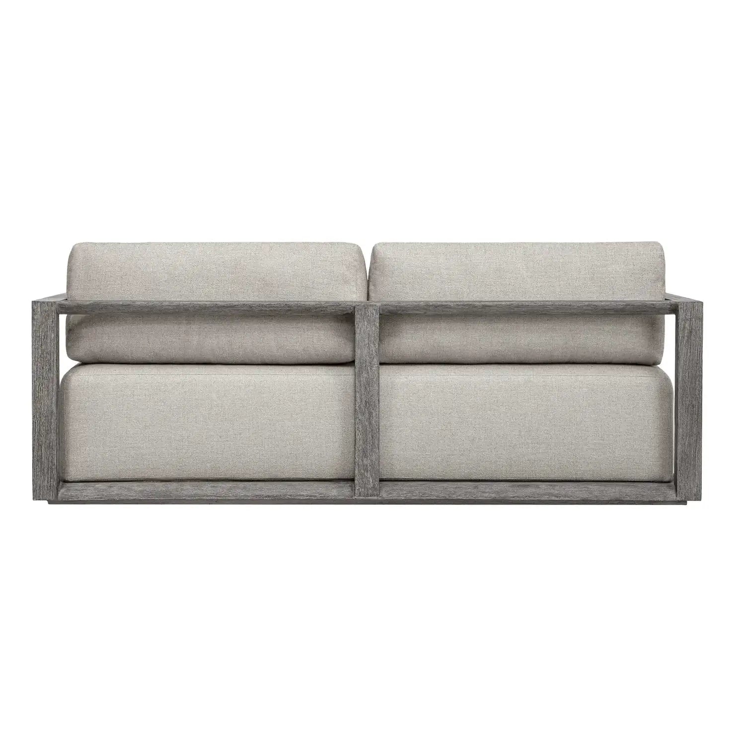 UTTERMOST Remsen Outdoor Gray/Dove Sofa - Decorative Accents