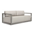UTTERMOST Remsen Outdoor Gray/Dove Sofa - Decorative Accents