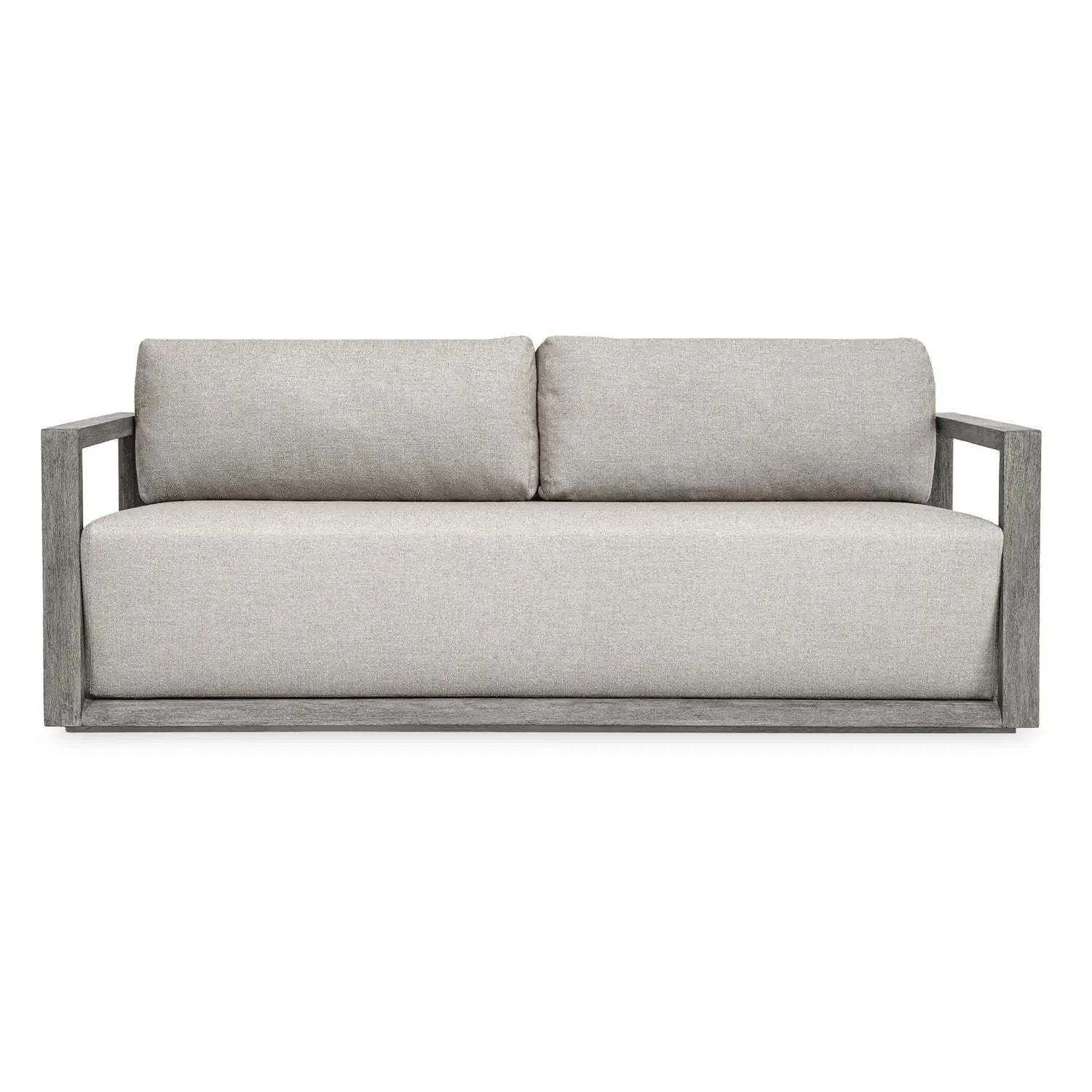 UTTERMOST Remsen Outdoor Gray/Dove Sofa - Decorative Accents