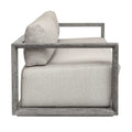 UTTERMOST Remsen Outdoor Gray/Dove Sofa - Decorative Accents
