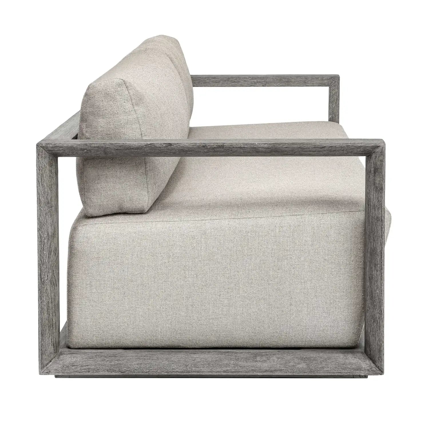 UTTERMOST Remsen Outdoor Gray/Dove Sofa - Decorative Accents