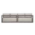 UTTERMOST Remsen Outdoor Gray/Dove Sofa - Decorative Accents