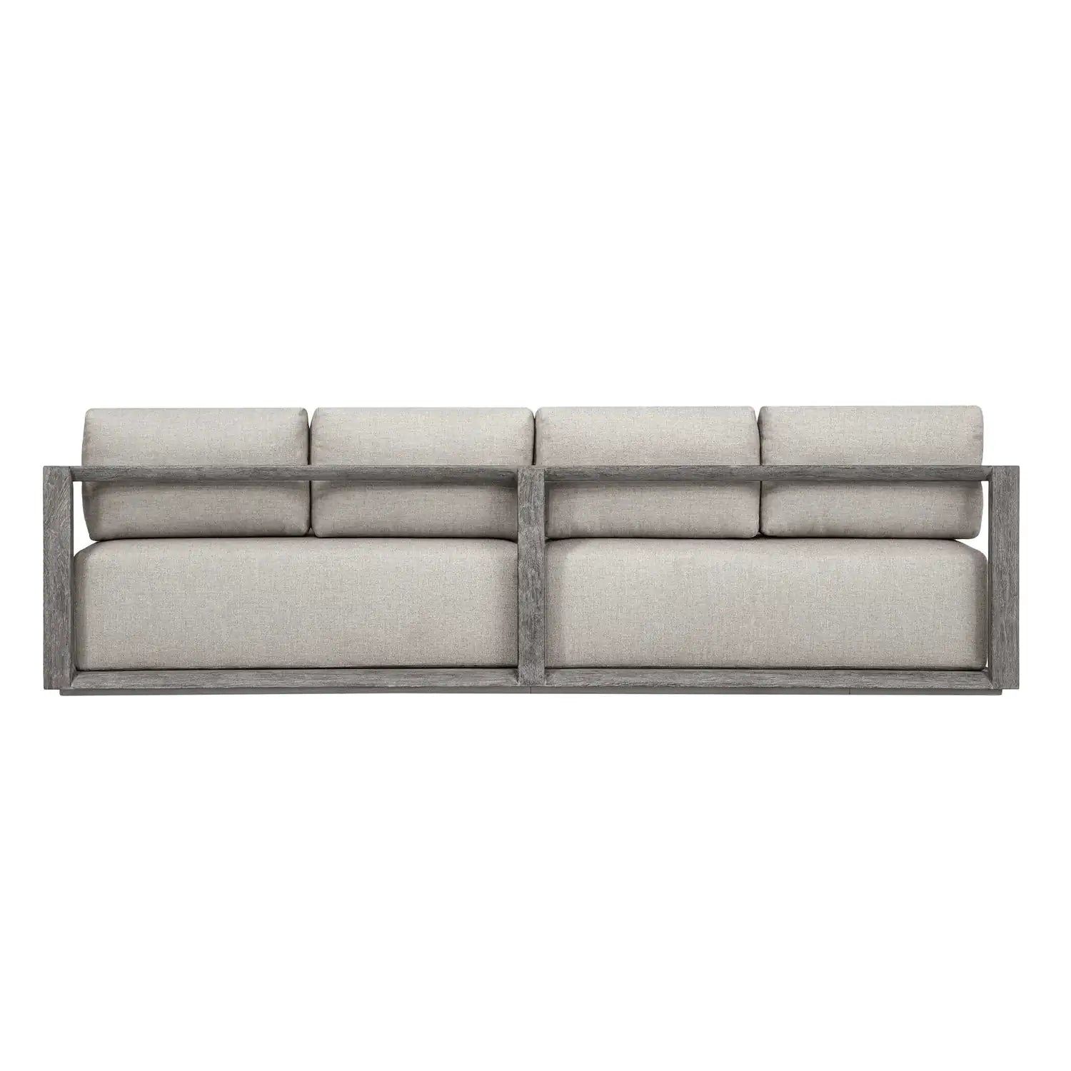 UTTERMOST Remsen Outdoor Gray/Dove Sofa - Decorative Accents