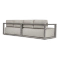 UTTERMOST Remsen Outdoor Gray/Dove Sofa - Decorative Accents