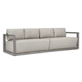UTTERMOST Remsen Outdoor Gray/Dove Sofa - Decorative Accents