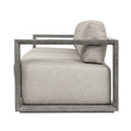 UTTERMOST Remsen Outdoor Gray/Dove Sofa - Decorative Accents