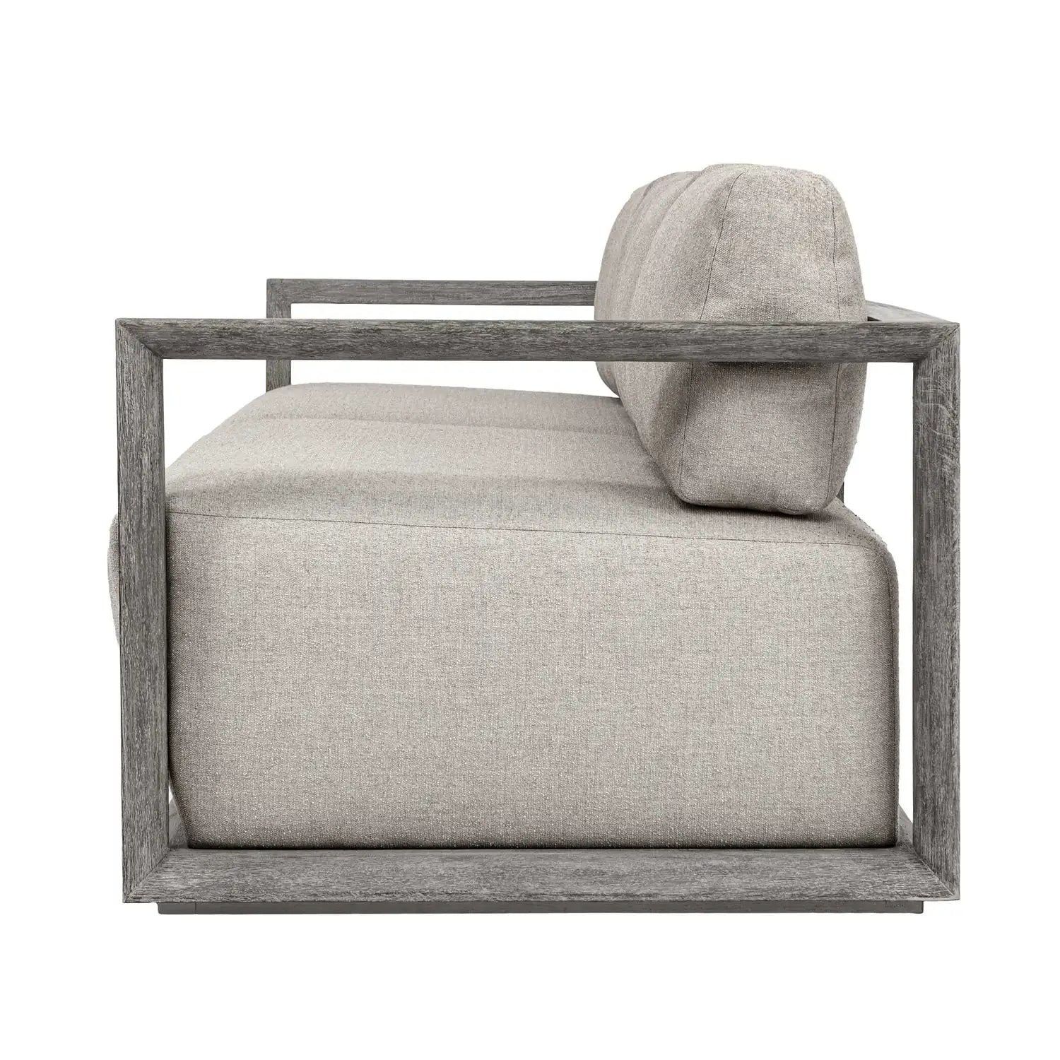 UTTERMOST Remsen Outdoor Gray/Dove Sofa - Decorative Accents