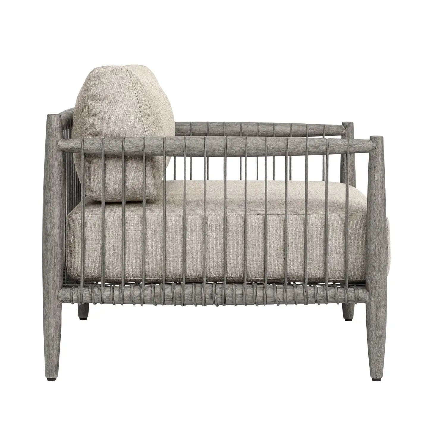 UTTERMOST Borneo Outdoor Dove Lounge Chair - Decorative Accents