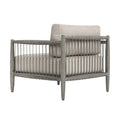 UTTERMOST Borneo Outdoor Dove Lounge Chair - Decorative Accents