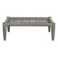 UTTERMOST Borneo Outdoor Dove Ottoman - Decorative Accents