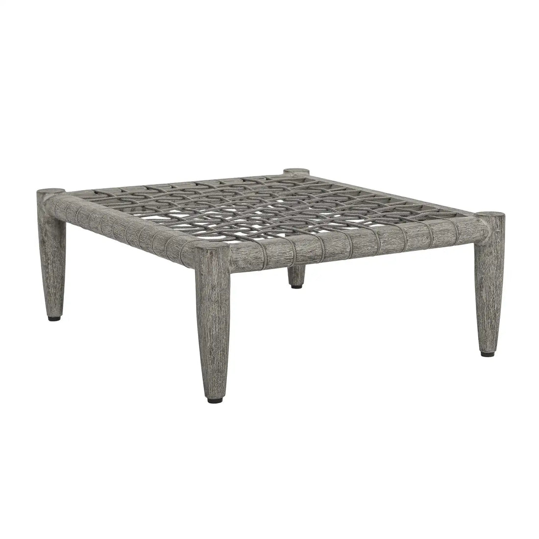 UTTERMOST Borneo Outdoor Dove Ottoman - Decorative Accents