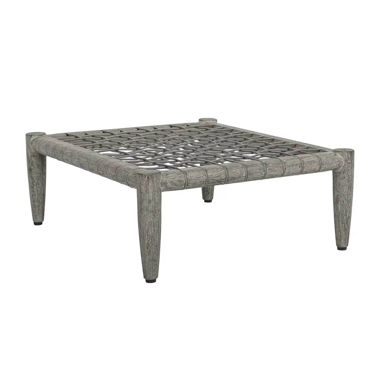 UTTERMOST Borneo Outdoor Dove Ottoman - Decorative Accents