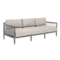 UTTERMOST Borneo Outdoor Dove Sofa - Decorative Accents