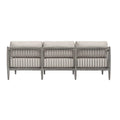 UTTERMOST Borneo Outdoor Dove Sofa - Decorative Accents