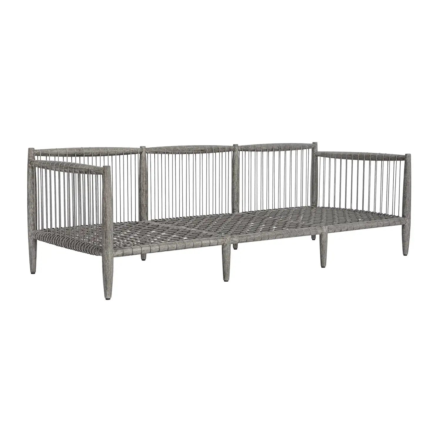 UTTERMOST Borneo Outdoor Dove Sofa - Decorative Accents