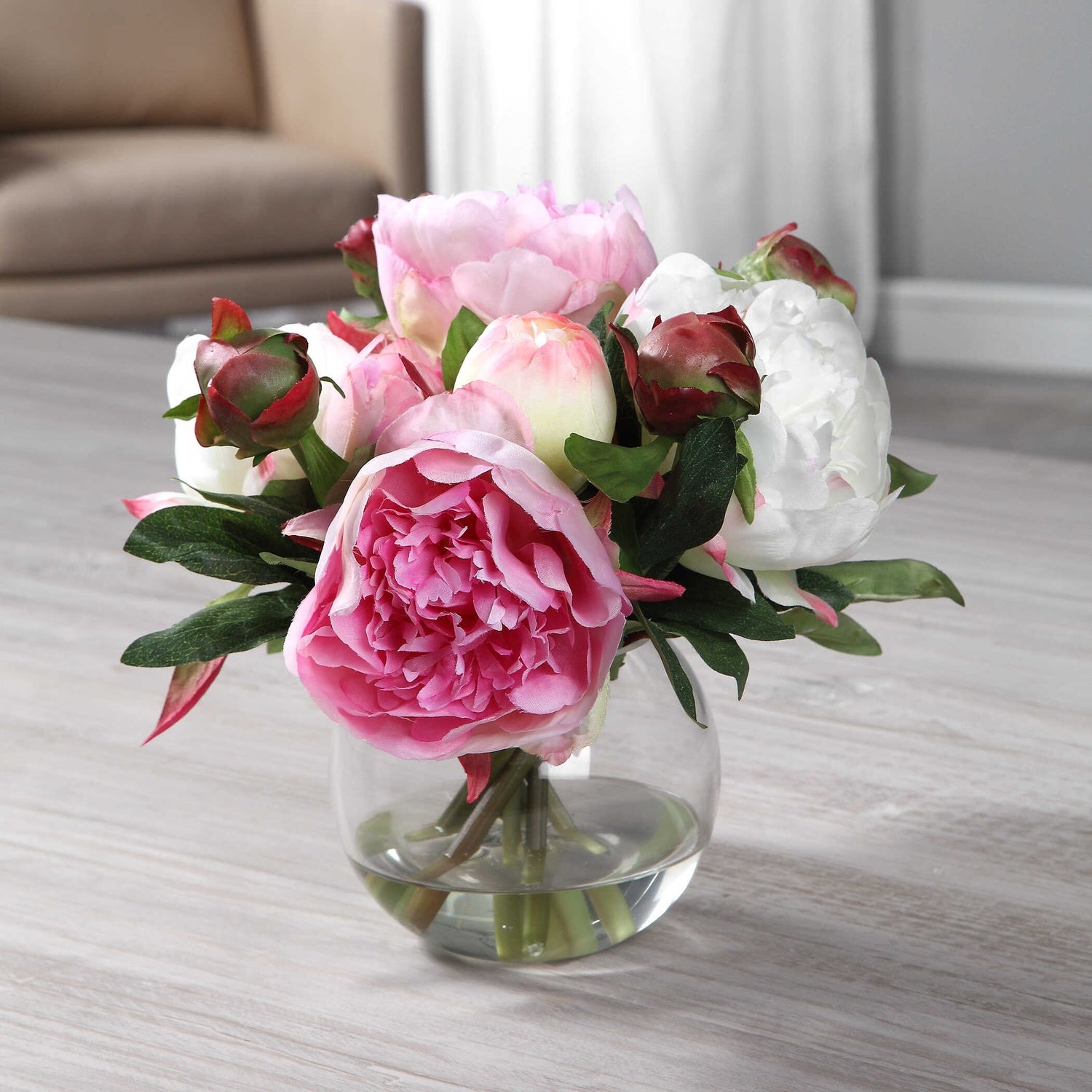 UTTERMOST BLAIRE PEONY BOUQUET - Decorative Accents