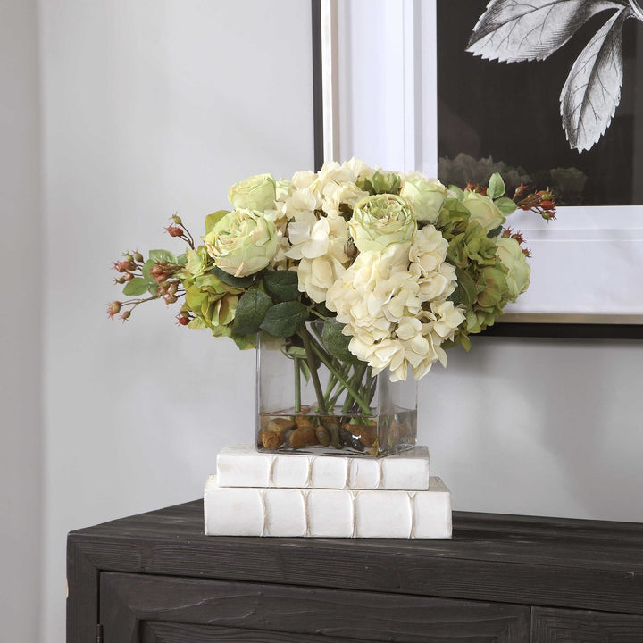 UTTERMOST CECILY HYDRANGEA BOUQUET - Decorative Accents