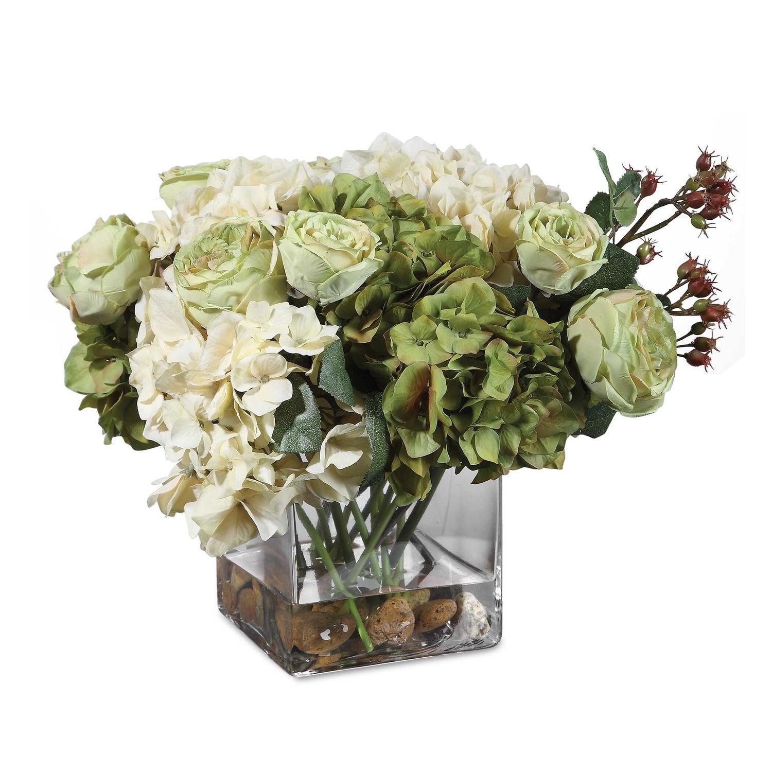 UTTERMOST CECILY HYDRANGEA BOUQUET - Decorative Accents
