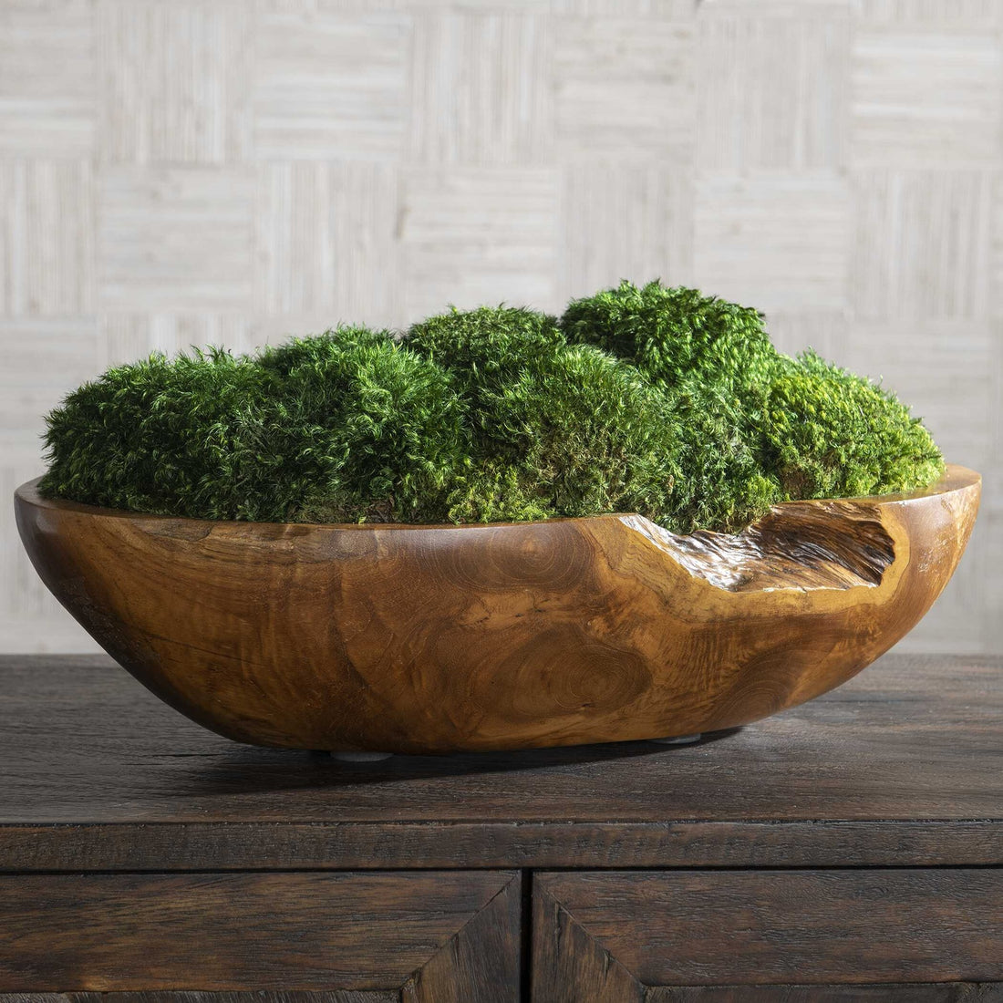 UTTERMOST Kinsale Moss Centerpiece - Decorative Accents