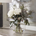 UTTERMOST BELMONTE FLORAL BOUQUET & VASE - Decorative Accents