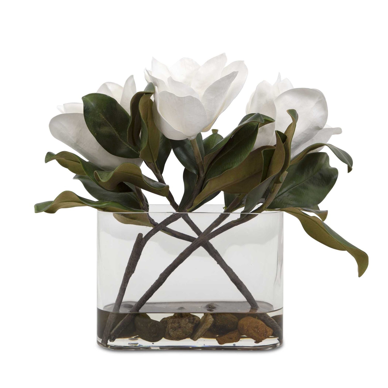 UTTERMOST MIDDLETON MAGNOLIA FLOWER CENTERPIECE - Decorative Accents